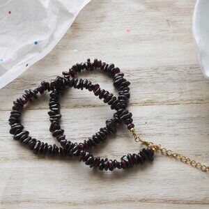 Bohemian Stone Choker Necklace | Layering Style (38+5cm)